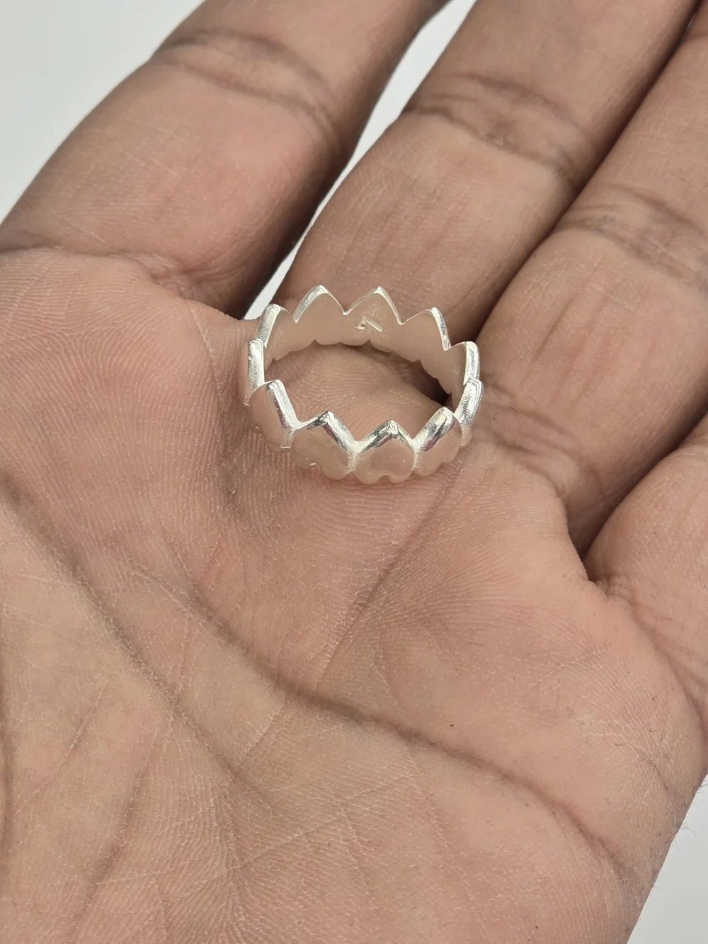 925 Sterling Silver Heart Ring For Women